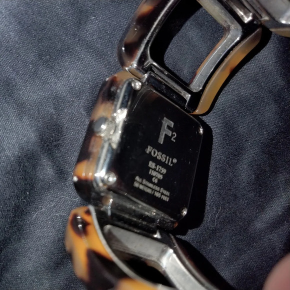 Fossil Tortoise shell Acrylic F2watch - Picture 4 of 5